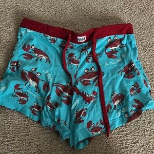 LazyOne Crab Women Sleep Shorts